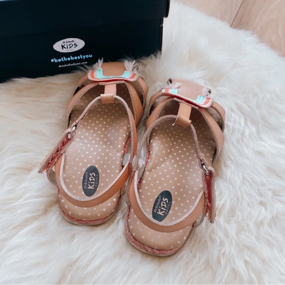 DrScholls toddler sandals - close toes